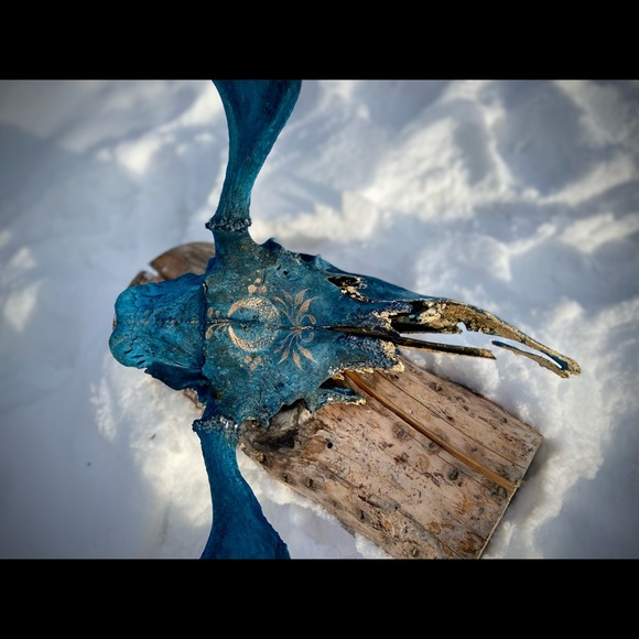 ✨Custom Painted Skull ✨ - Picture 3 of 4